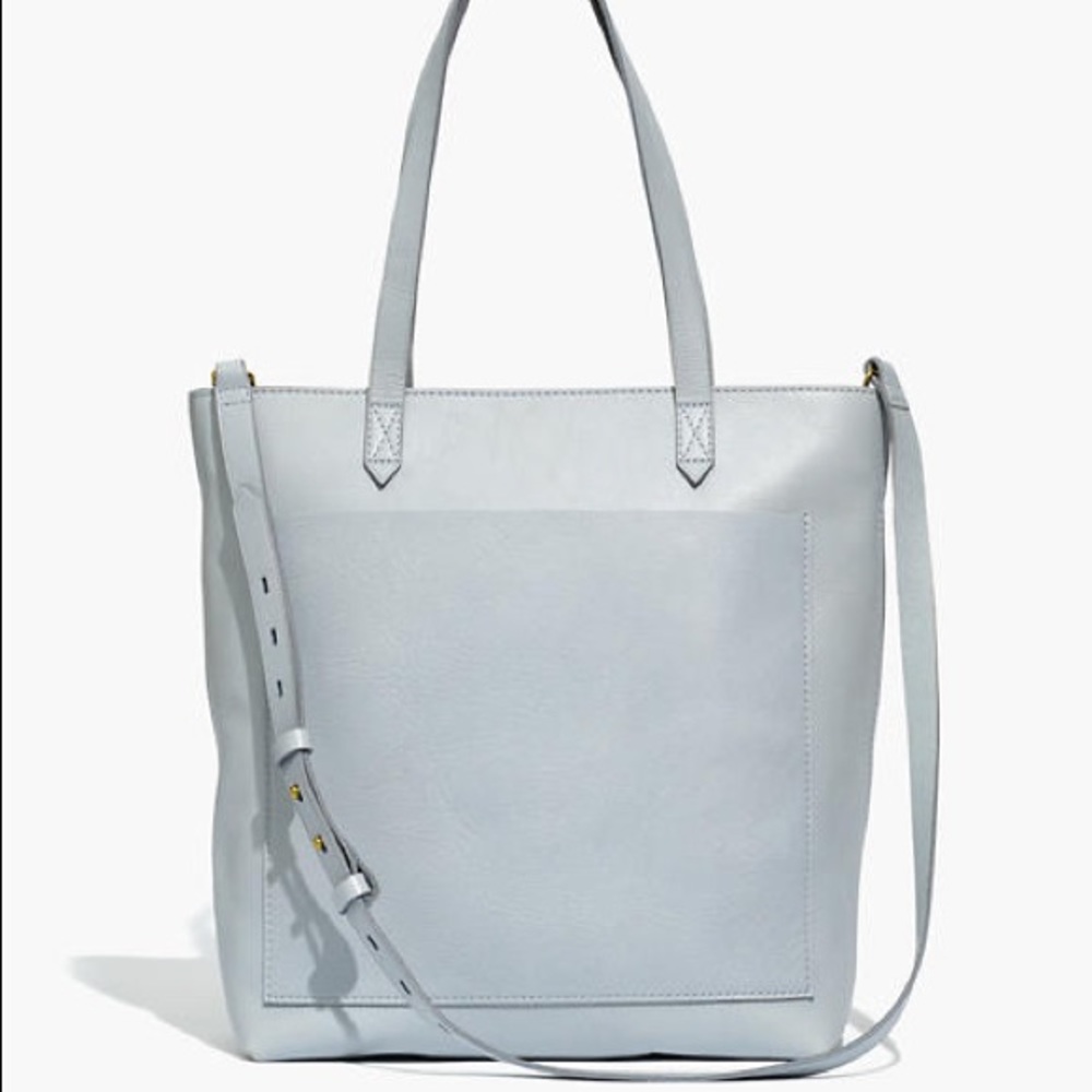 Madewell zip top crossbody transport purse